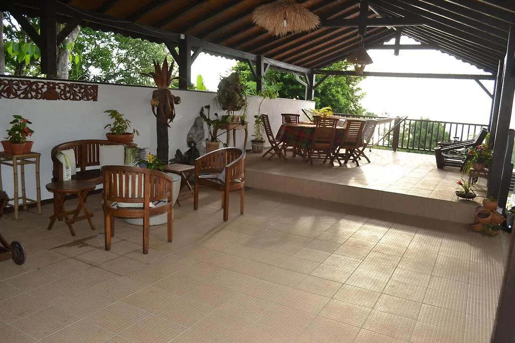La Nicotoria Haut De Villa T4 Deshaies Guadeloupe